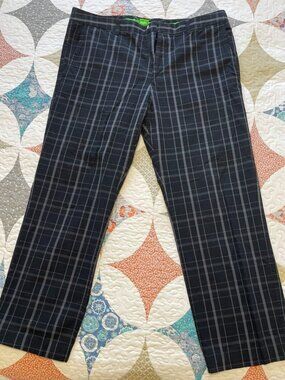 Hugo Boss Plaid Golf Trousers 36R x 32